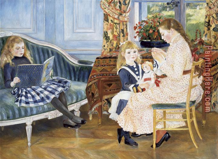 Pierre Auguste Renoir Children's Afternoon at Wargemont